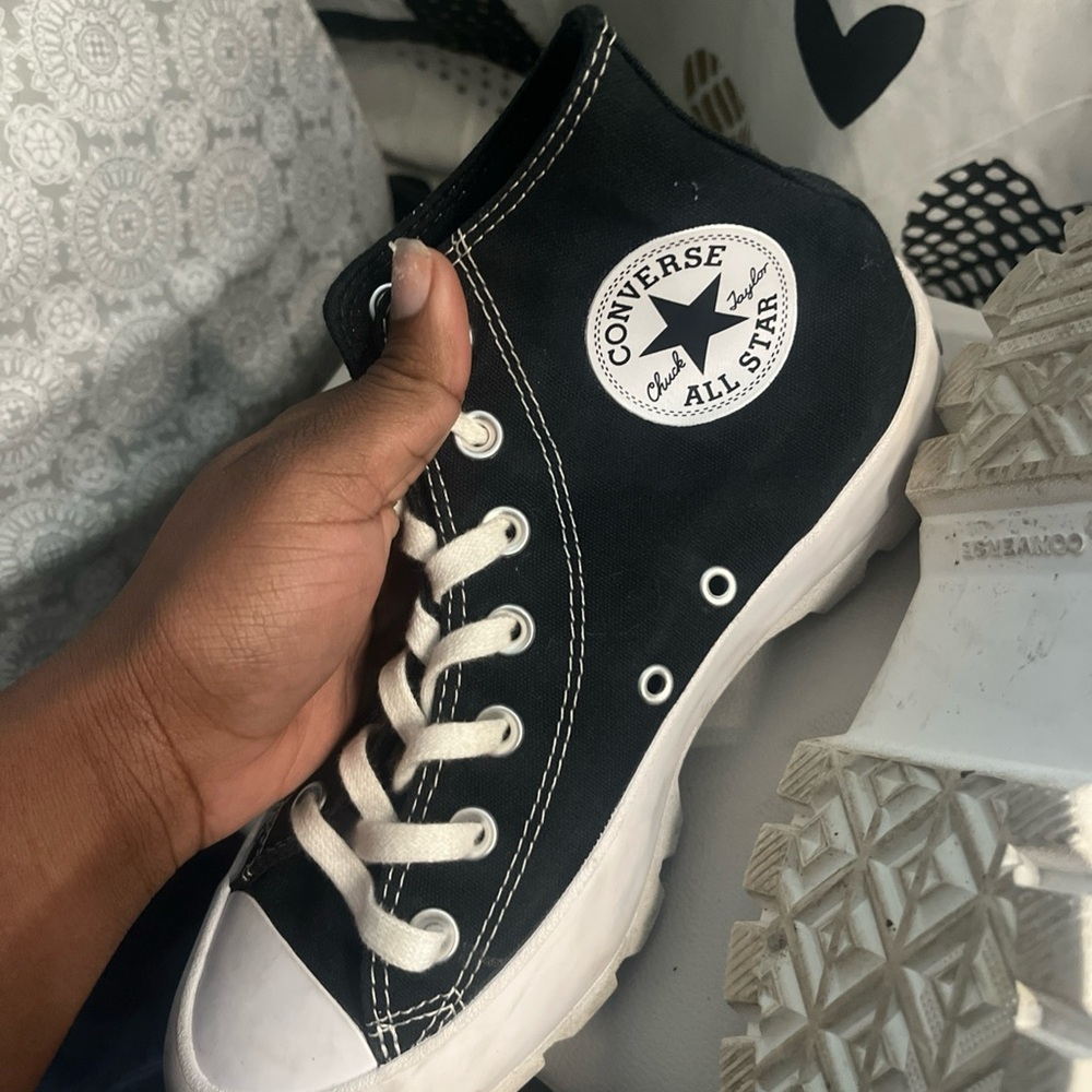 Converse Black High-Top Sneakers